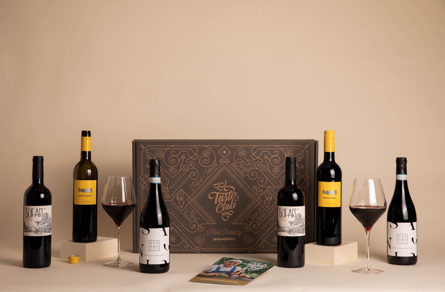 3 x 2 flessen rode wijn voor jouw smaakprofiel